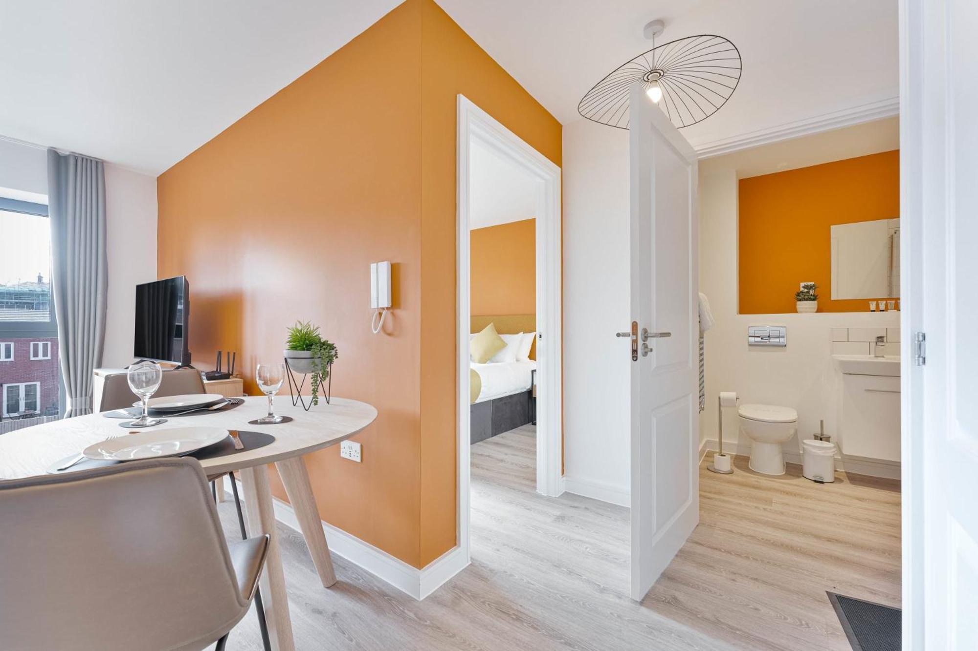 Stayzeni, Hardwick House Derby Modern 1 Bed Flat Kültér fotó