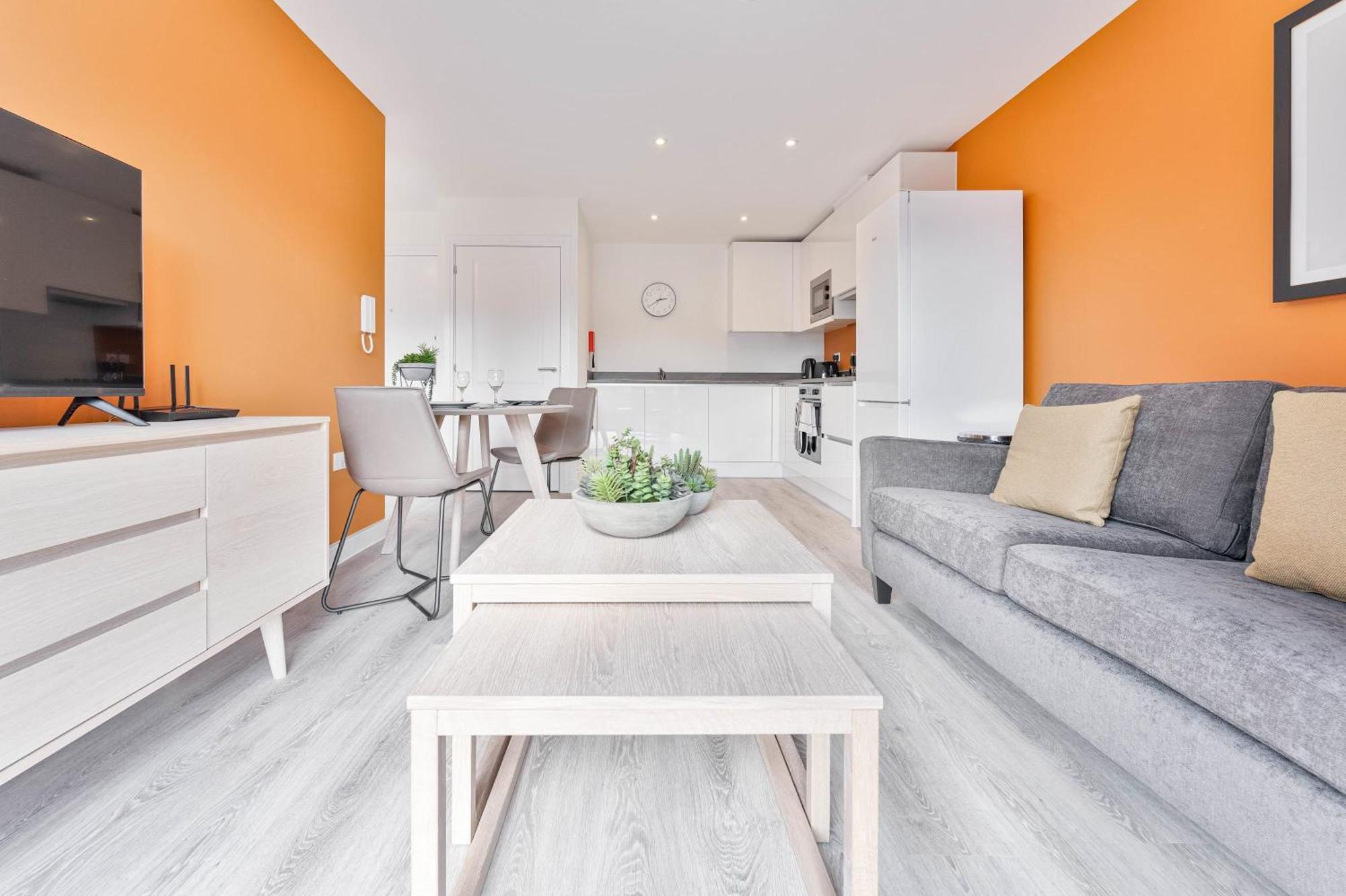 Stayzeni, Hardwick House Derby Modern 1 Bed Flat Kültér fotó